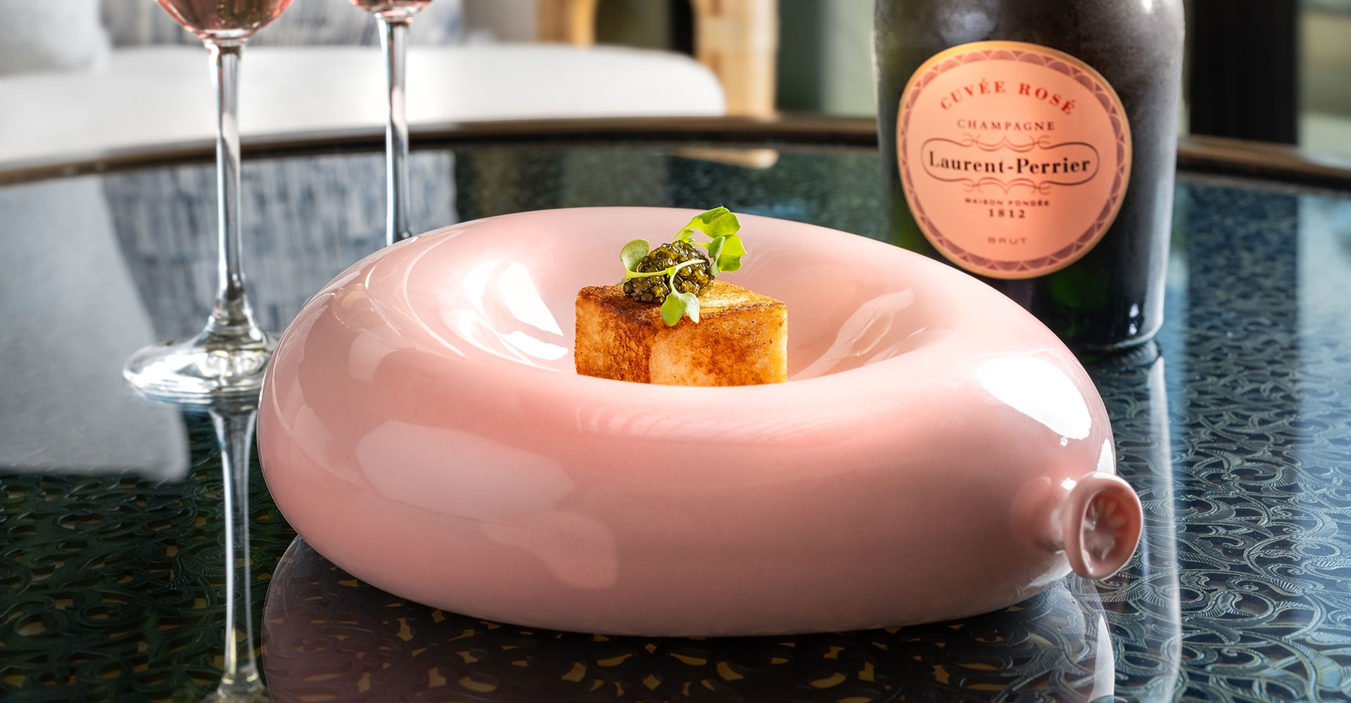 champagne and caviar dish Menu-1920x1000
